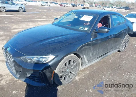 2023 BMW 430I Gran Coupe xDrive z USA, uszkodzony, nr VIN WBA73AV00PFM81568